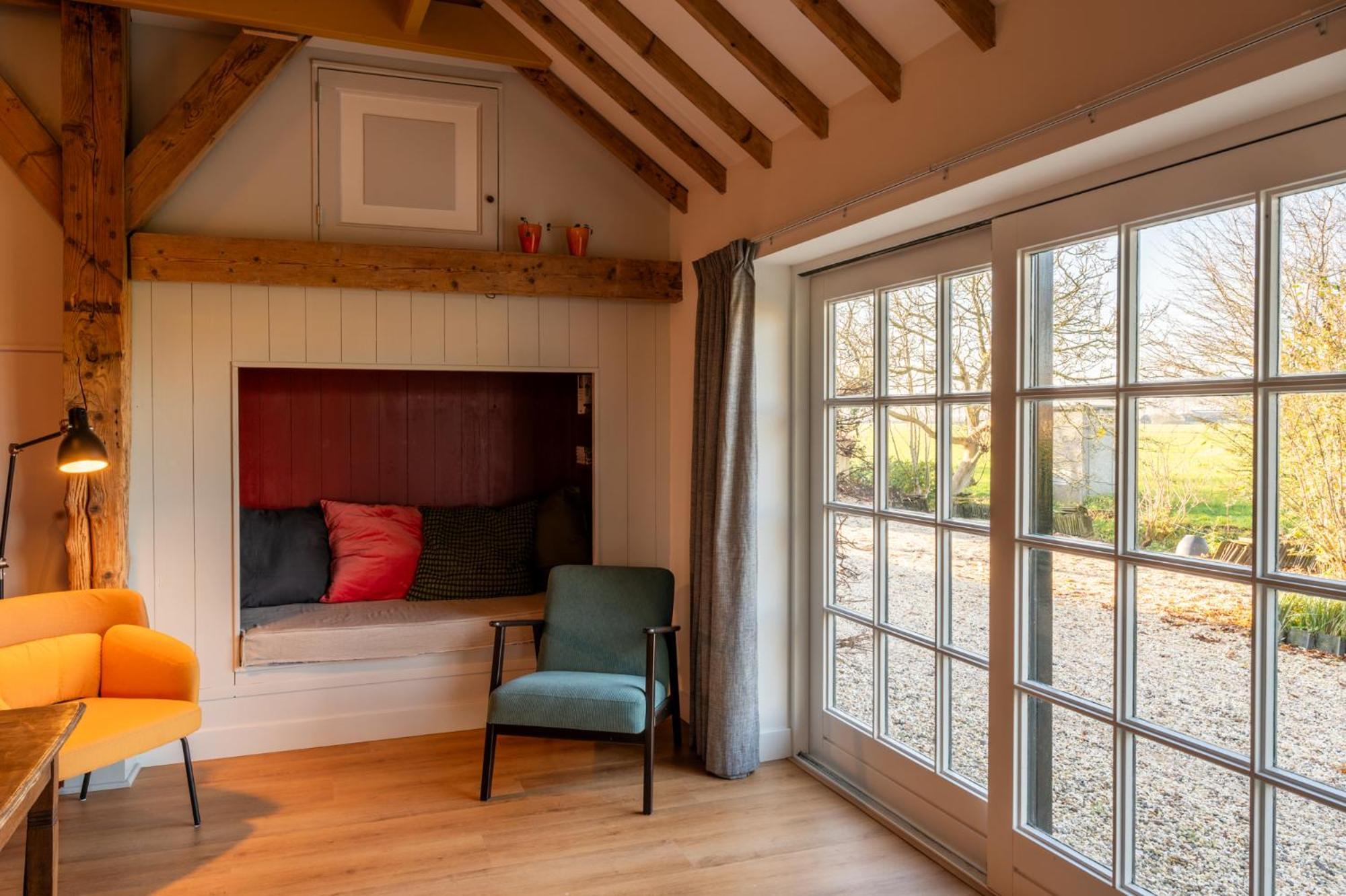 Kleinhoef - Charmante, Luxe Kamers In Een Boerderij Uit 1875 Nigtevecht Esterno foto